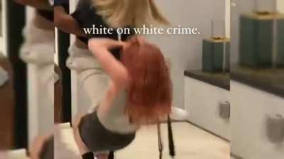 Girls Fighting At A Cafe