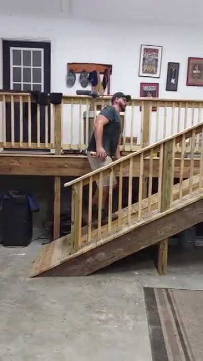 had a customer tell us he knew what he was talking about for his incline...