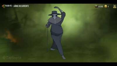 the roulette emote got weird