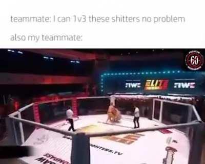 an ally has been slain