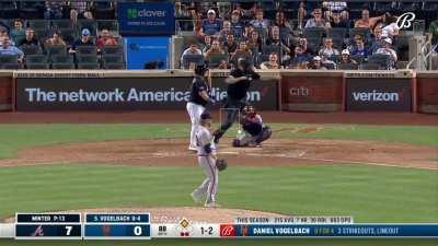 [Highlight] [Highlight] Daniel Vogelbach gets heavily booed after striking out for the fourth time of the night to end the game.