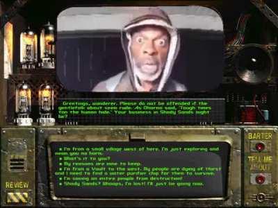 thought this crackhead looked like an og fallout character model