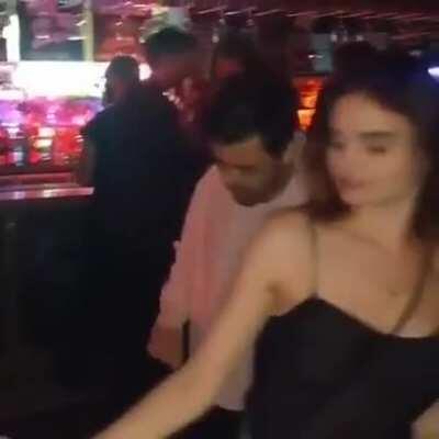 She won by a mile caw caw