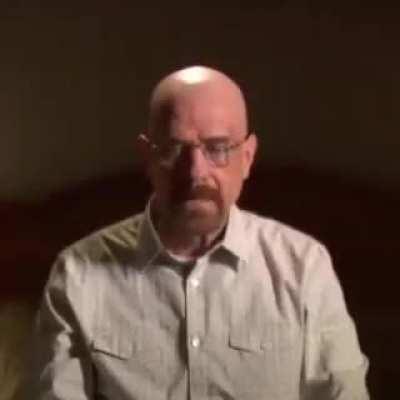 Walter White has an important announcement