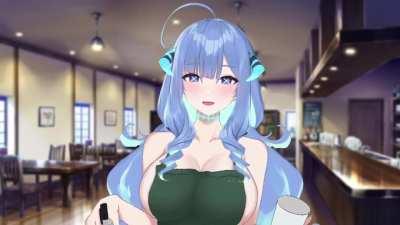 May I take your order? ...... Milk?