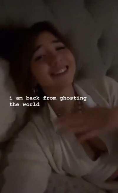 boobies, her ig story