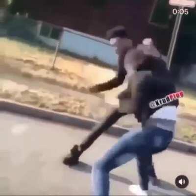 Dude Got Knocked Into Thriller