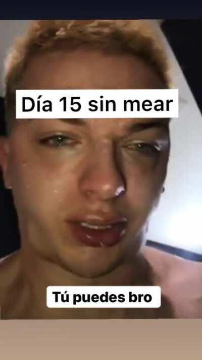 la cara del dolor, de un hombre arrepentido