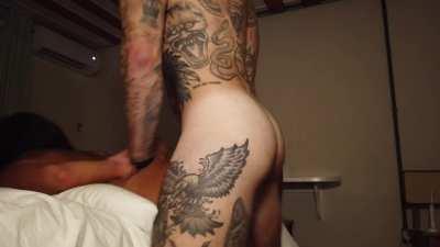 I was in Brasil and found this guy on Tinder. He was ok about recording it to my hubby. In fact he thought it was hot and said we can try to have 3some some time 🤤 I still follow him on Instagram, waiting for the right opportunity