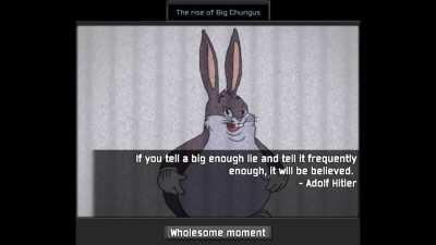 I made a wholesome Big Chungus super event