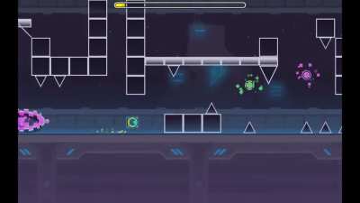 I actually tried to make a level for once. I haven't really been creating since last year tbh.