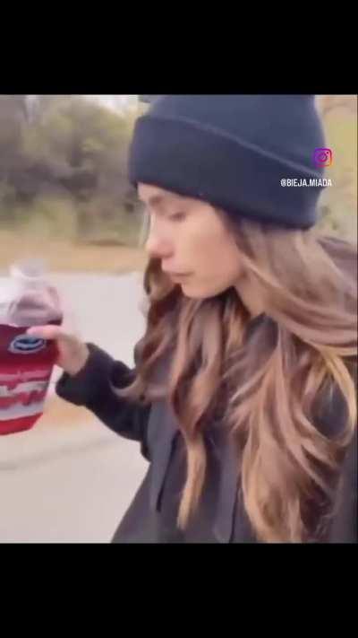 While having my drink