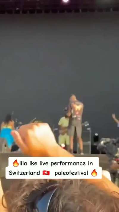 lila ike performance in Switzerland 🇨🇭 