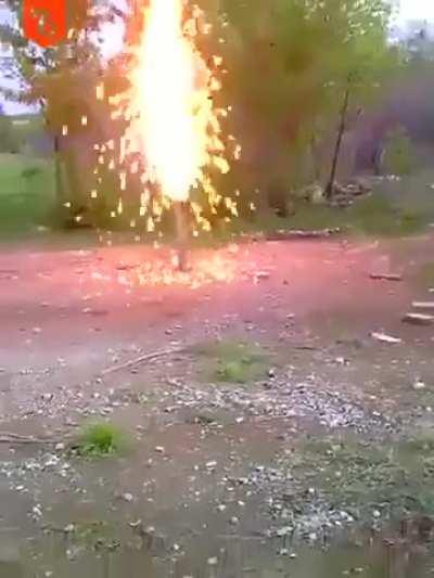 WCGW with dropping my cigarette down this tube