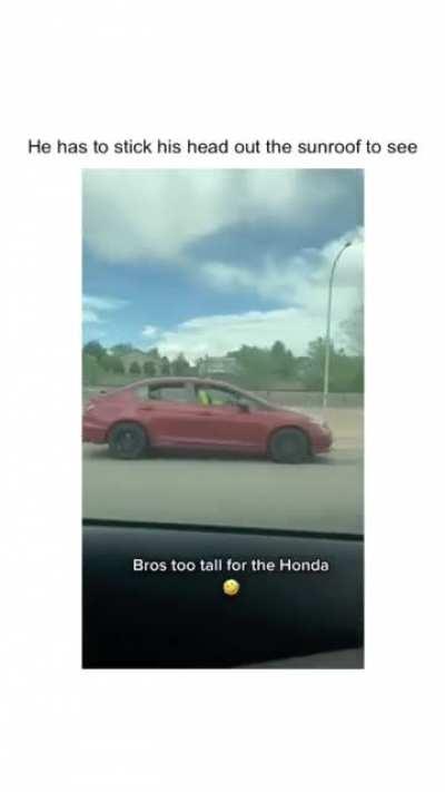 This is a true Honda fan despite the dimensions not designed for Americans/Europeans builds