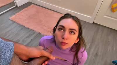 He said swallow so I swallowed