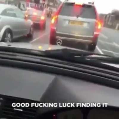 Car traffic in England