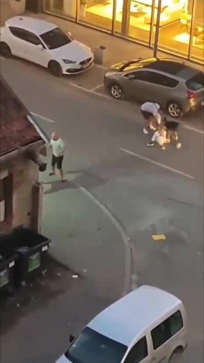 To stop a fight