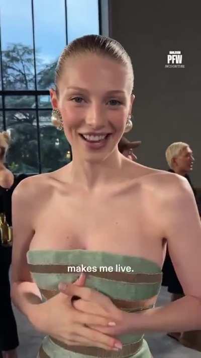 Hunter Schafer - Schiaparelli Show Haute Couture