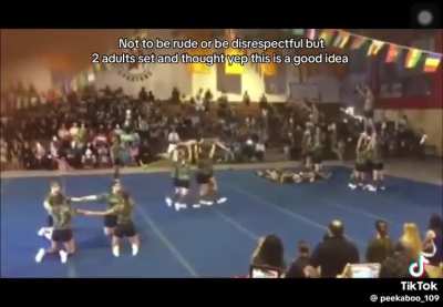 A second tumbler has hit the tower