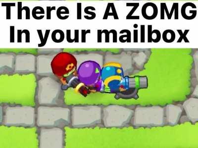 There is a ZOMG in your mailbox