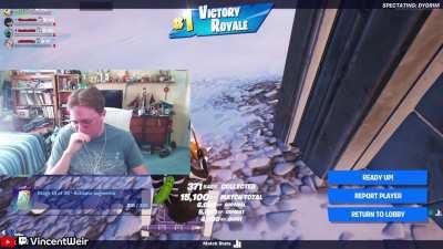 My friend made a perfectly timed comment when the match was a 1v1v1