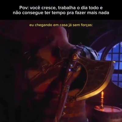 Aquele momento q vc percebe oq a sua vida se tornou 