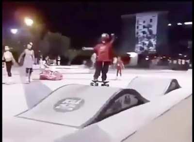 HMJB while I do this trick... and crash