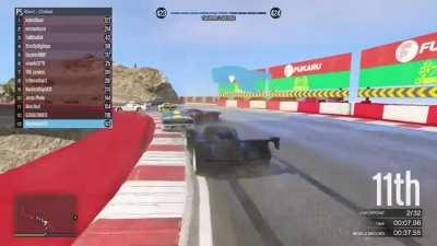 Your everyday stunt race start.