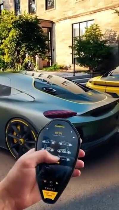 Koenigsegg Gamera concept key