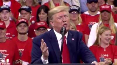 Mashallah Brother Trump announcing his eagerness to destroy the Zion*st State