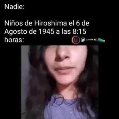 NIÑOS DE HIROSHIMA BE LIKE:
