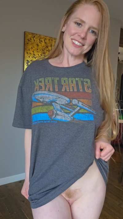 Sometimes I wear my favorite tshirt to bed sometimes I don't