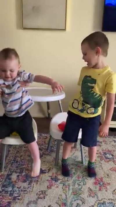 First time poster... this time with sound. Enjoy my kid and his face plant.