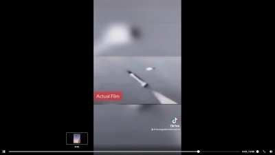 Saucer shoots down missile at 0:35. What seems to be real footage spliced into UFOtwitter disclosure propaganda (that is funny and scary) Dr. Robert Jacobs story edited over it. Has any one ever seen this video?