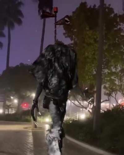 carti walking on the street