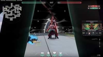 We turned on Auto-Respawn on custom game and we wanted to die to the spike and this happend 1FPS