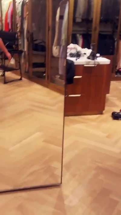 Sheer dress (shaky video) - March 10, 2024