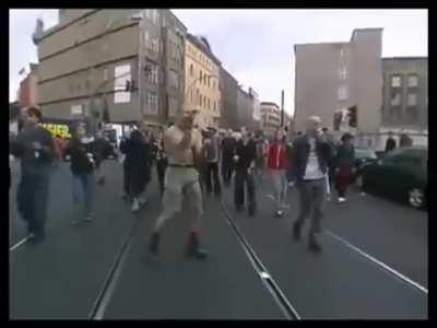 Raving Thor the protector of the weak