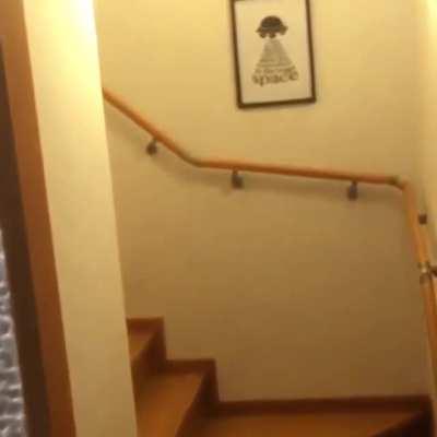 This little staircase and door