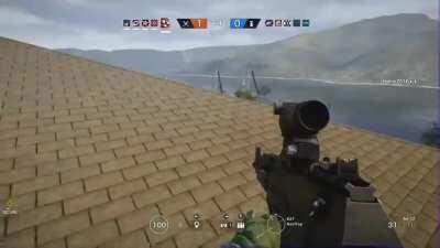 Fuze Ranked Ace with a Single Cluster Charge. Oldie but a Goodie
