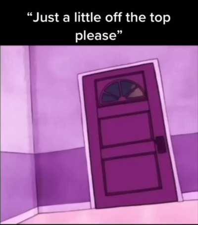 Just a little off the top