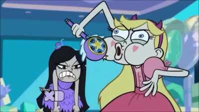 Star shows you how to scratch it