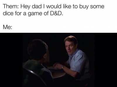 One does not simply buy one set of dice.