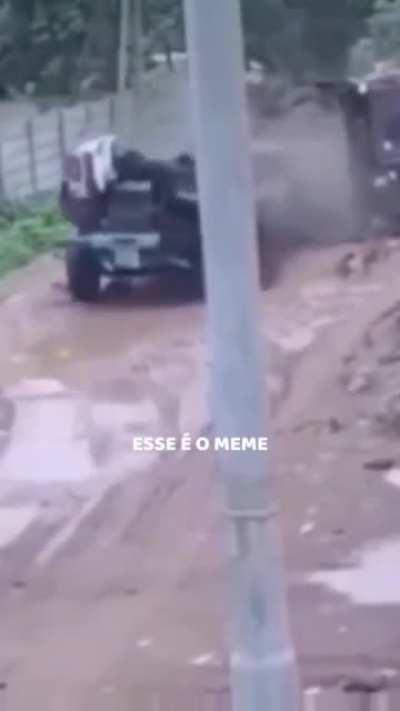 Truck: It's done for me, I give up.