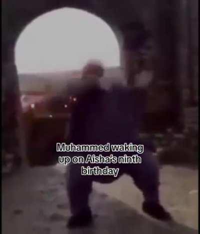 Muhammed waking up..