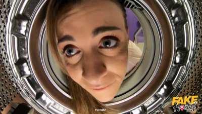 Got Stuck In Washing Machine ! Twice !