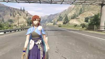 Star Ocean Characters In GTA 5 Showcase