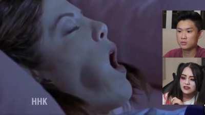 The way he looks at the camera...