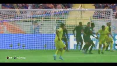 Muriel with the best powershot I will hit all year!